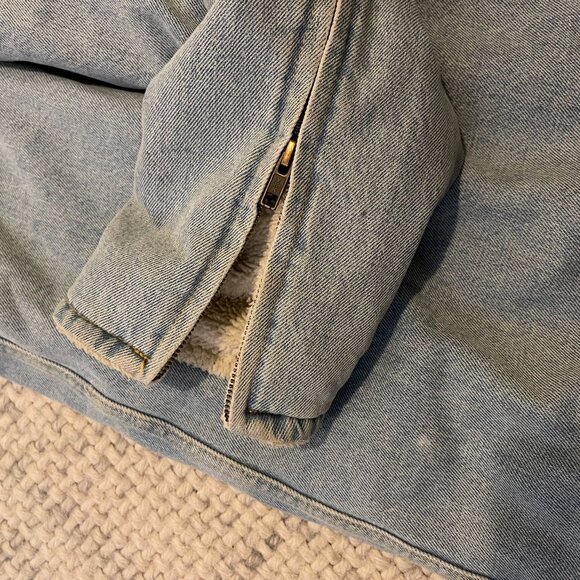 Aritzia TNA Golden Denim Coat - Picture 10 of 11